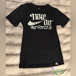Nike Black Air Force 1 Graphic Tee